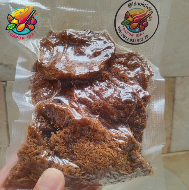 Dendeng Daging Kering 100 gr - Produk Dapur Ida