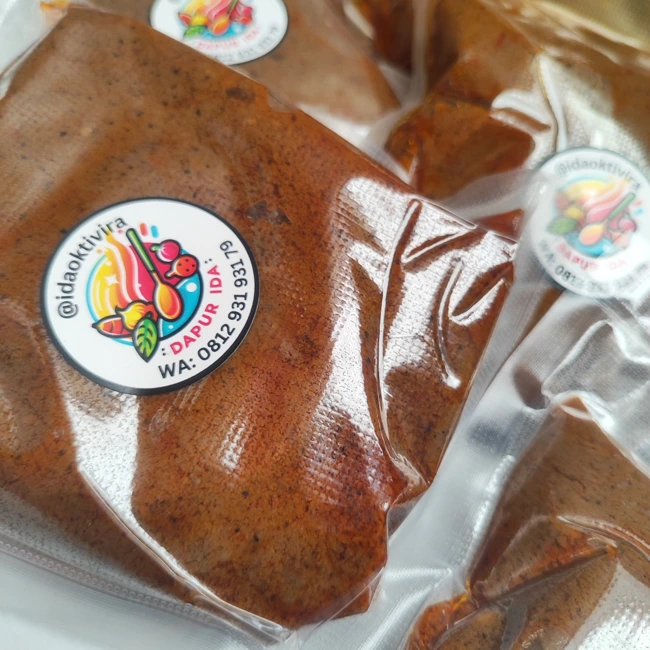 Rendang Daging Otentik 350 gr - Produk Dapur Ida